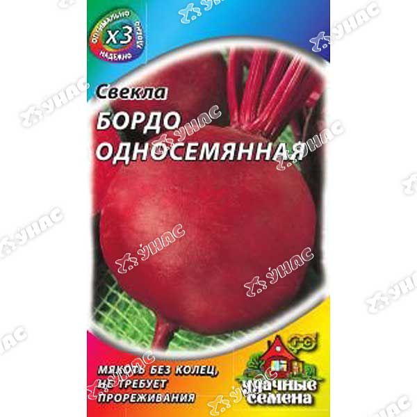 Свекла Бордо односеменная (метал) Гавриш Ц