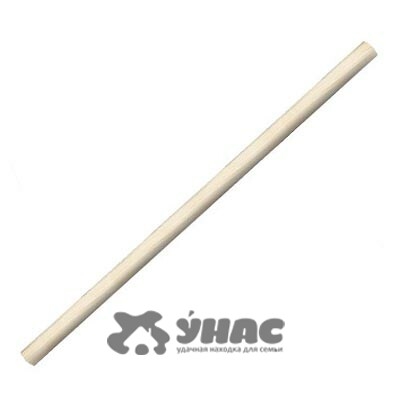 Черенок для граблей/снег.лопат (d32мм, дл.1200-1400мм выс/сорт)(20)