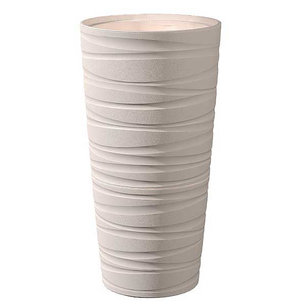 Кашпо Модерн Максимум 15л Пудровый с вклад КШ-9528 
