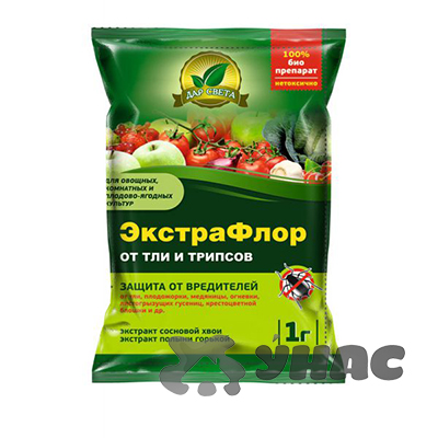 ЭкстраФлор № 1 1гр.(от тли и трипсов)№1 ЕС х200 – купить оптом от ...