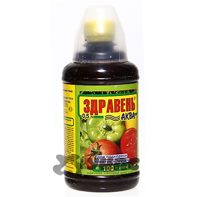 ЗДРАВЕНЬ Аква для томатов 0,5 л с мерным стаканчиком 