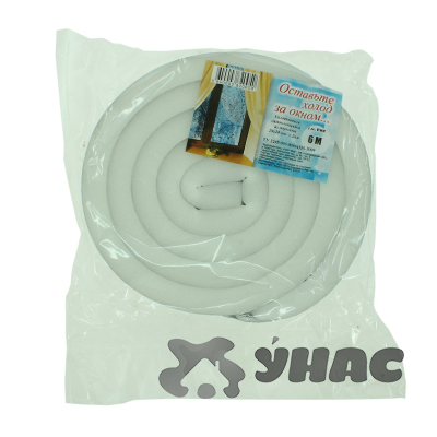 Уплотнитель Поролон 20х20мм 6м СК "ПИК" x40