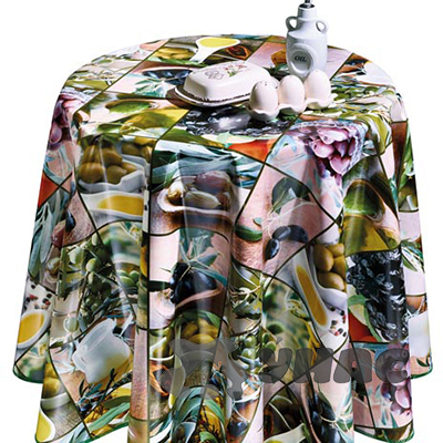 Клеенка 140*20 ДЕКОРАМА 111А (оливки) ТУРЦИЯ