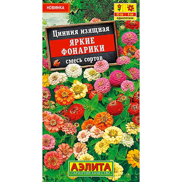 Циния Яркие фонарики Аэлита Ц 