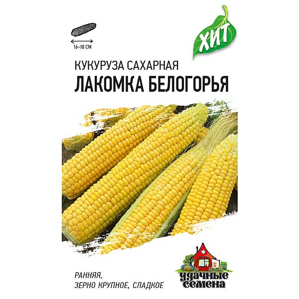 Кукуруза Лакомка Белогорья сахарная (метал) Гавриш Ц