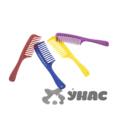 Расческа NA681 (цена за 12 шт) для длинных и вьющихся волос 