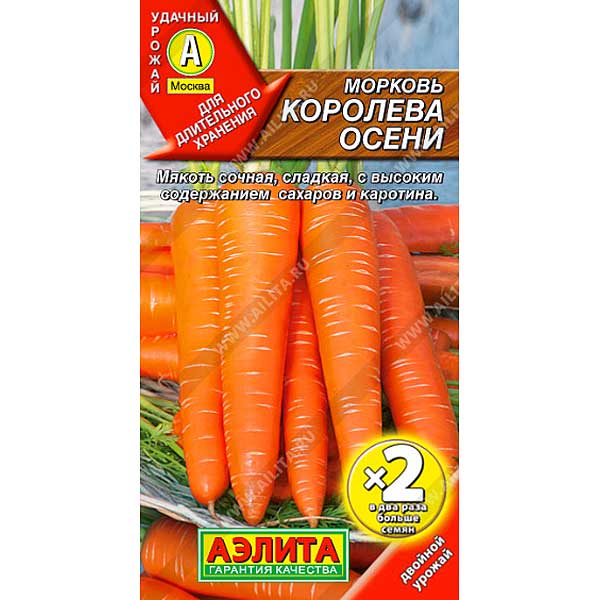 Морковь Королева осени 2-ая гр Аэлита Цx10