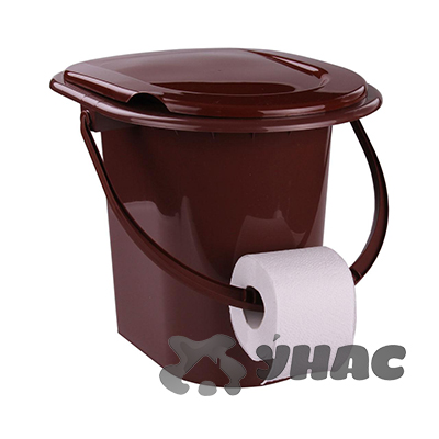 Ведро туалет 13 л со съемной ручкой БШ6081