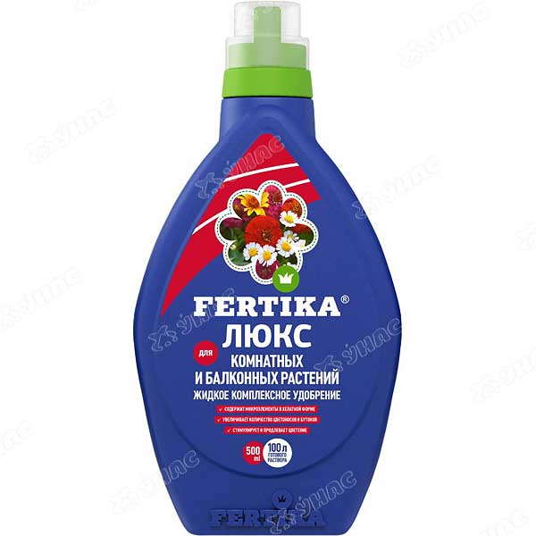 Фертика ЛЮКС жидкий 500мл  (для комнатных и балконных растений) х20 