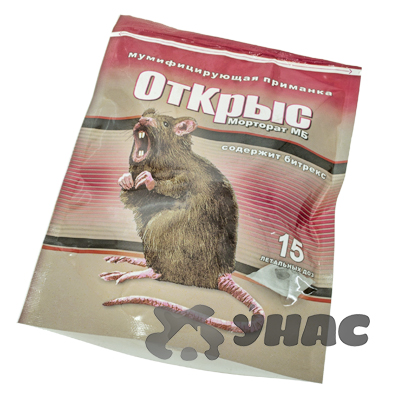 ОтКрыс (15 доз) морторат 150г   х40