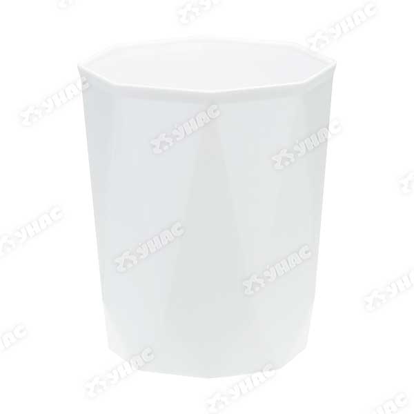 Стакан для щеток Призма белый М2241 х12 