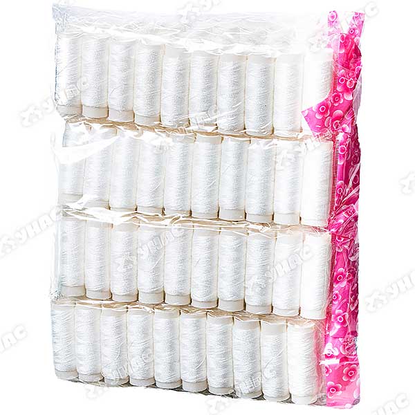 Нитки белые набор10шт 1катушка-30м NA2220 (20/600) 