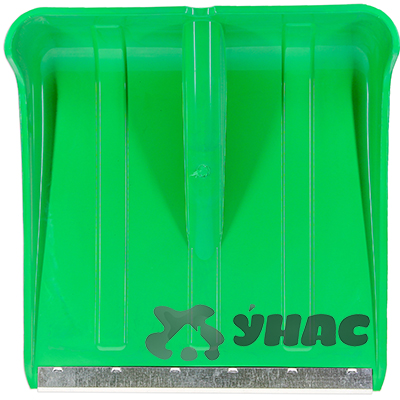 Лопата снег. пласт с планк  370х380 Умка d32 зелен (10)