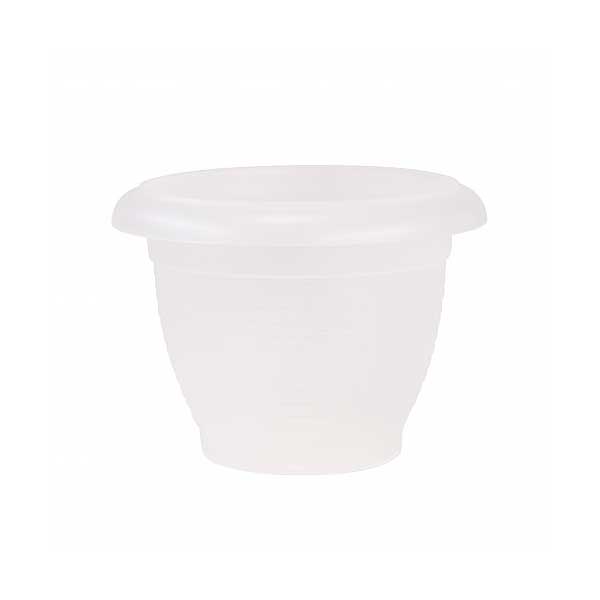 Кашпо Терра 2,3 л прозрачный без поддона Сантино 