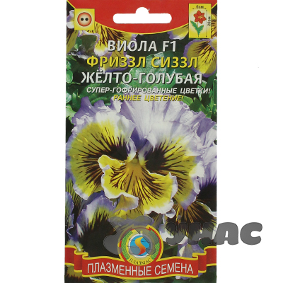 Виола Фриззл Сиззл Жёлто-голубая Плазма Ц 