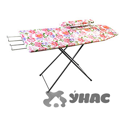 Доска гладильная KING SIZE КСПР-04 41*120см подст.под утюг, склад.подрукавник