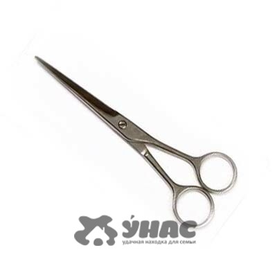 Ножницы Н 03 парикмахерские, цельнометаллические 175 хром 
