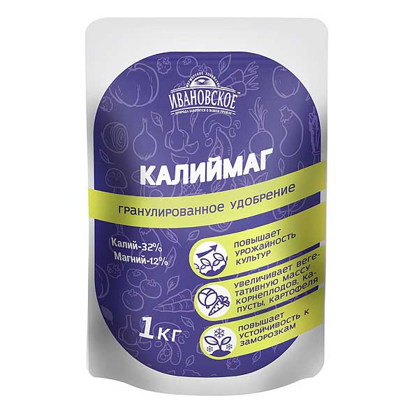 Калиймаг 1кг Ивановское / Садовые рецепты х20 