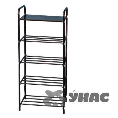 Подставка для обуви Альфа 15 (5-и полочная 40 см ПДОА15 Ч)