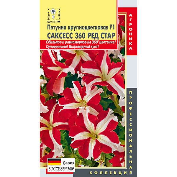 Петуния Саксесс 360 Ред Стар Плазма Ц 
