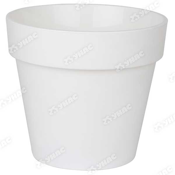 Горшок "Протея" 6 л Белый ПР25-10 Ливингрин (7) 