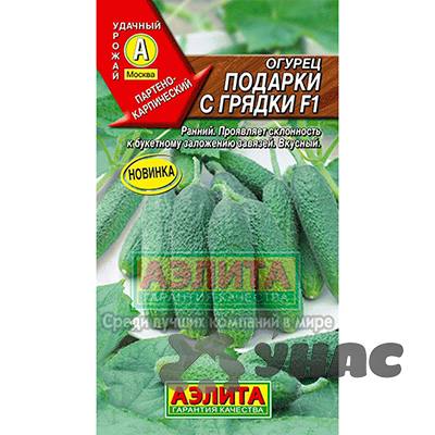 Огурец Подарки с грядки Аэлита Ц