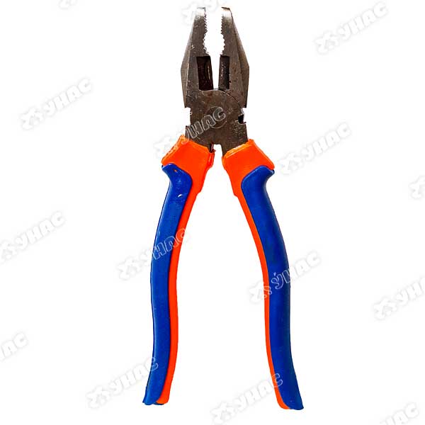 Пассатижи 20 см двухкомпонентные ручки прорезиненные NA2133