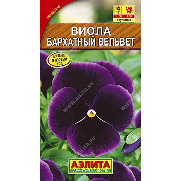 Виола Бархатный Вельвет смесь Аэлита Ц 