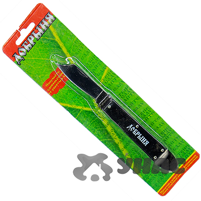 Нож Окулировочн ДОБРЫНЯ 010307 нержавеющий с пластиковой ручкой ИА