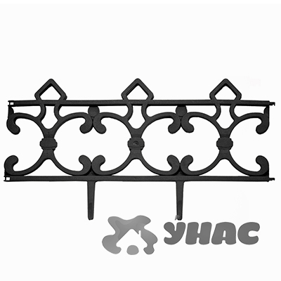 Заборчик декор."Парковый" 31см*2,9м 5шт Цвета в ассортименте КП