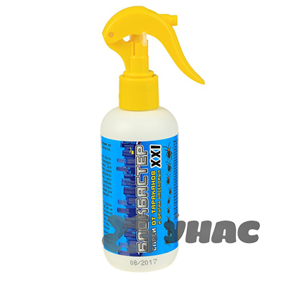 Блокбастер спрей 200мл от ползающих и мух (для уничтожения тараканов,муравьев,клопов,блох,мух) х25