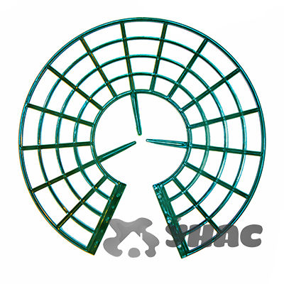 Подставка под Клубнику зеленая комплект 5шт КП(40)