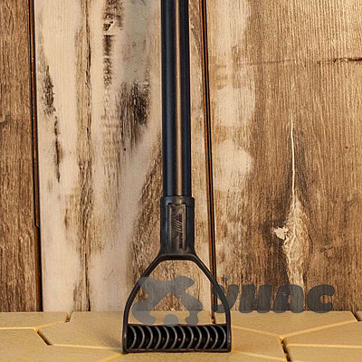 Черенок ПВХ с V-образной черной ручкой d32