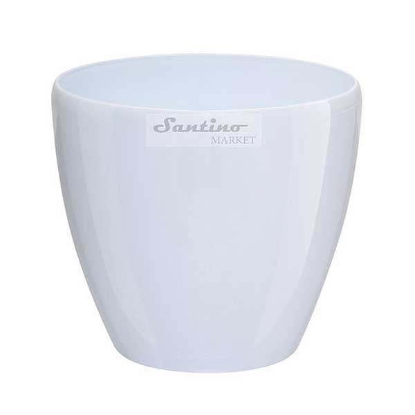 Кашпо ДЕКО ТВИН 2,5 л Белый Сантино х24 