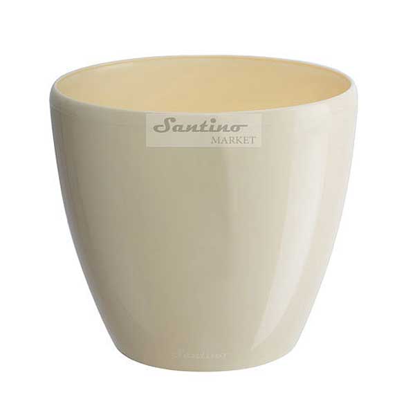 Кашпо ДЕКО ТВИН 4 л Крем Сантино х20 