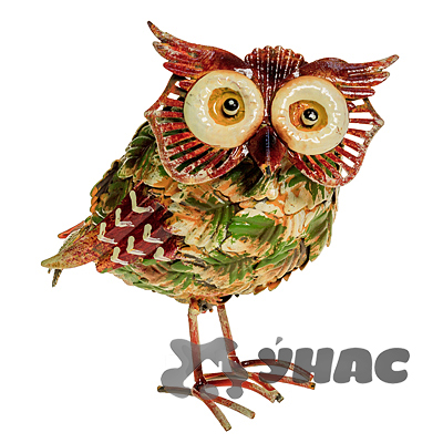 Фигурка садовая метал Сова 24*15см 16А-69(12)