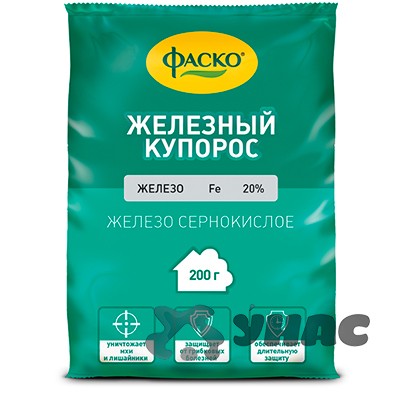 Железный купорос 200гр Фаско х30