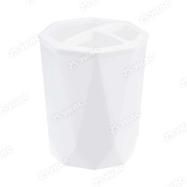 Подставка для щеток Призма белый М2242 х13 