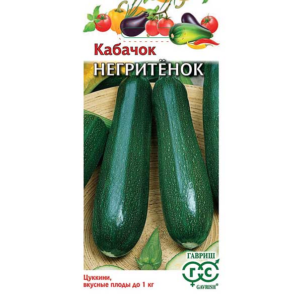 Кабачок Негритенок (метал) Гавриш Ц