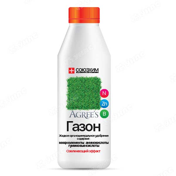 Удобрение жидкое 0,5л. (газон) Agrees х16 