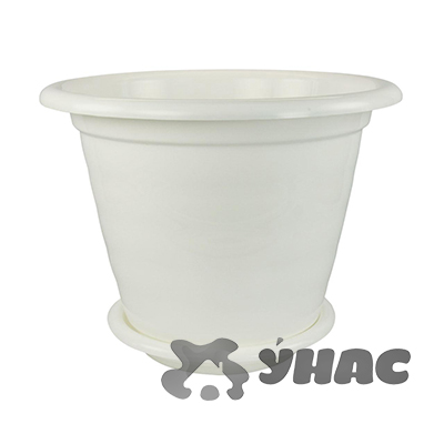 Горшок ВИОЛА 10л с под. БЕЛ БШ1347 (10) 