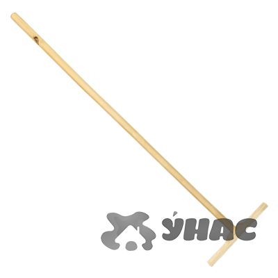 Швабра деревянная полукруглая 150см