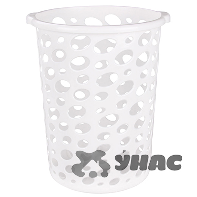 Корзина для мусора"Сорренто" 12л. бел. БШ2052 (10)