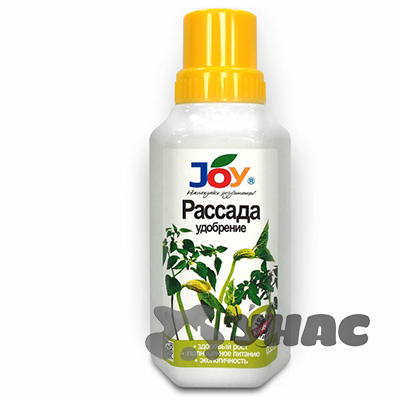 Удобрение жидкое 0,33л. Рассада (лигногумат-NPK 6%) JOY х12 