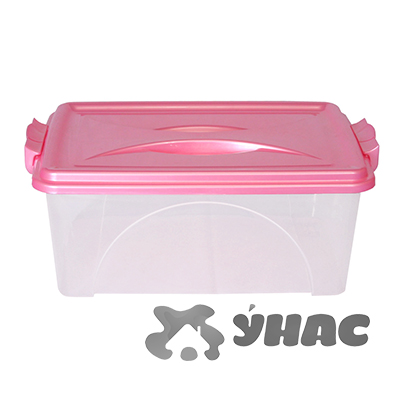 Контейнер прямоугольный с ручками 7,5 л БШ428