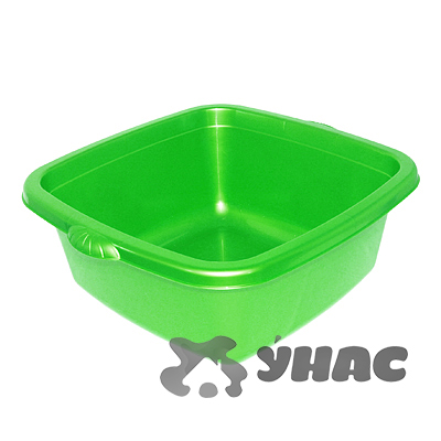 Таз квадратный 22л. МилихПластик