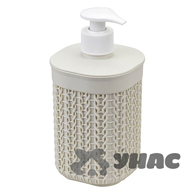 Диспенсер для мыла Вязание бел.ротанг М2239 х15 