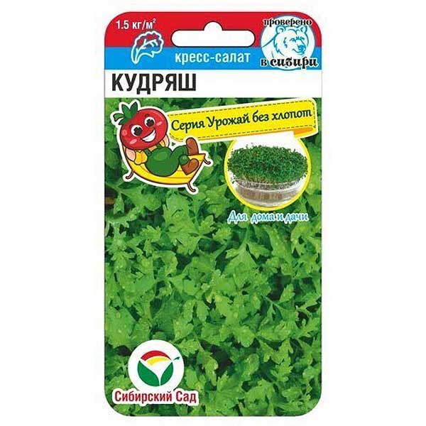 Кресс-салат Кудряш СибСад Ц