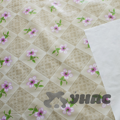 Клеенка тканая основа 125*25м 1 сорт 924/2 (424/2) (розы) Тверь