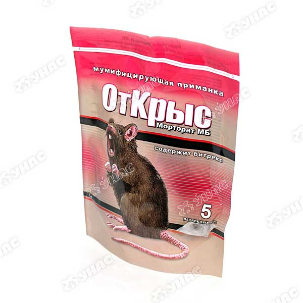ОтКрыс (5 доз) морторат 50г   х100